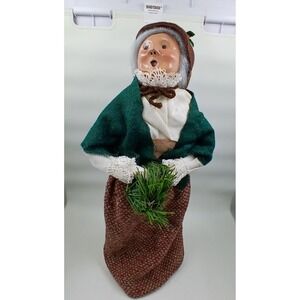 Vintage 1988 Byers Choice Ltd The Carolers Woman Figurine Christmas Decor USA